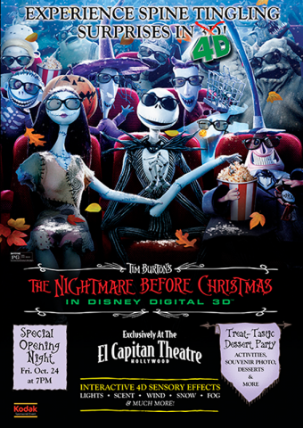 Tim Burton S The Nightmare Before Christmas Returns To